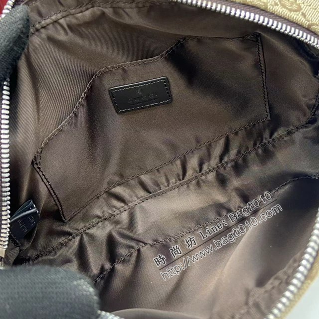 Gucci專櫃古馳最新款小號男士單肩斜挎包 jh2952型號：834802